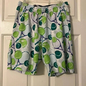 FLOW SOCIETY |‎ Men’s Multi Colored FLOW SOCIETY Authentic Tennis Gear Shorts.